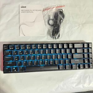 RK71 Bluetooth 5.1 Mechanical Gaming Keyboard 70% Compact | Bluetooth / Wired
