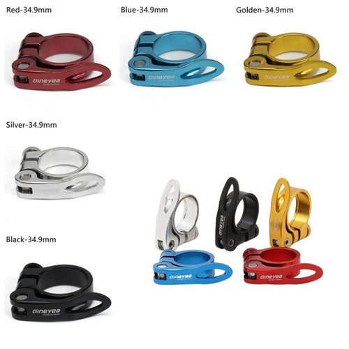 28.6/30.2/31.8/34.9mm Aluminium Alloy MTB Bike Seatpost Clamp Quick Release Part - Picture 5 of 24