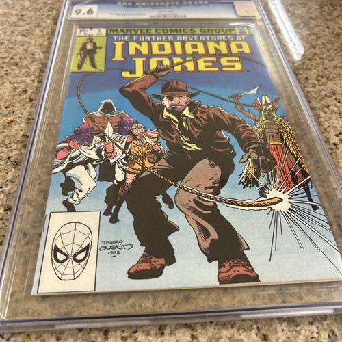 Further Adventures of Indiana Jones #1 CGC 9.6 1983 Marvel - White Pages - Picture 4 of 7