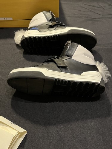 SCARPE DA GINNASTICA FENDI KARLITO NAPPE KARL LOVES FENDI 9,5 ADATTE 10,5 AUTENTICHE - Foto 16 di 24