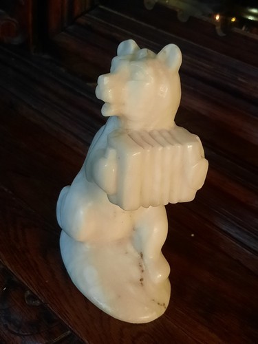 Marmorfigur, Steinfigur, russische Antiquitäten, sowjetische Skulptur, Vintage sc - Bild 13 von 17