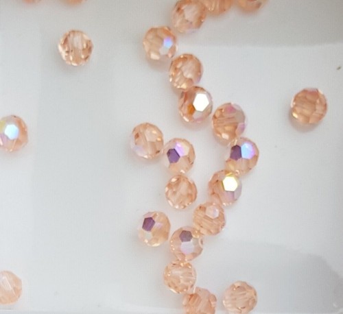 12 x SWAROVSKI 5000 CRYSTAL AB 6mm Round Faceted BEAD - Picture 11 of 24