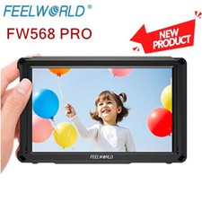 FEELWORLD FW568 PRO 6-inch 4K HDMI 1080P 1200Nits On-Camera Field Video Monitor