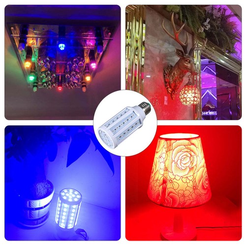 E27 LED Bulb 5W-15W, 7 Colors - No Flicker, for Room Live Stream & Photography - Picture 3 of 19