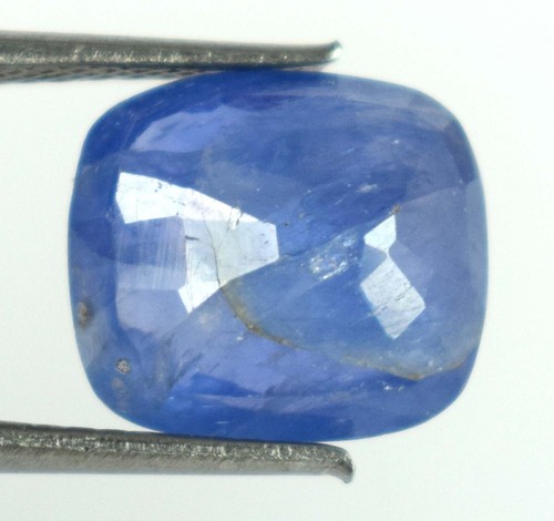 6.70 Ct Cushion Blue Sapphire Natural Gemstone Certified BS16 Festive Discount - Picture 9 of 13