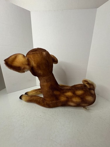 Vintage Kamar Mohair Deer Fawn Stuffed Plush Animal Japan  11" - Picture 5 of 10