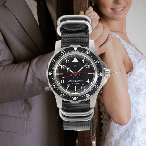 Vostok Komandirskie 18022A Automatic Russian Military Wrist Watch USA SELLER - Picture 10 of 10