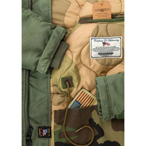 Cockpit USA Sage N3B Parka Z24C103 USA MADE - Picture 6 of 6