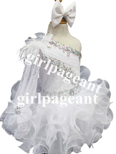 Jenniferwu Baby Girl Dress Lace Pageant Party Wedding Tull Dress 18-24M - Picture 4 of 4
