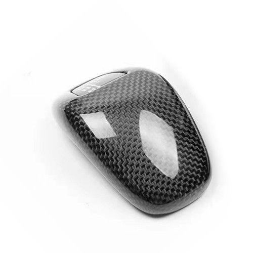 Real Carbon Fiber Replace Gear Shift Knob Cover For Porsche Panamera 971 2018-23 - Picture 12 of 12
