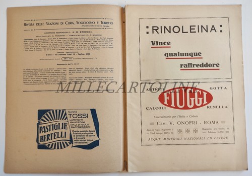 RIVISTA STAZIONI CURA SOGGIORNO TURISMO - Fiera Tripoli, N°11 12 1927 - Bild 2 von 11