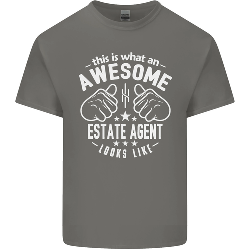 An Awesome Estate Agente Looks Like Algodón Hombre Camiseta - Imagen 45 de 102