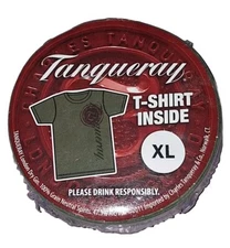 Tanqueray Men's Green T-shirt XL 2011