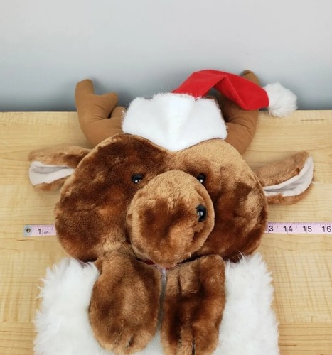 Medias de Navidad 3D vintage de peluche y cosas alce reno Corea grandes - Imagen 5 de 9