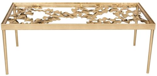 Safavieh Otto Ginkgo Leaf Coffee Table, Reduced Price 2172707662 FOX2591A - Picture 2 of 5