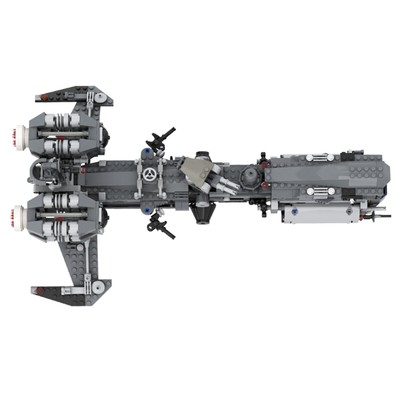 929 Pieces The Fast and Capable Spaceship with Exploration Buggy MOC Build