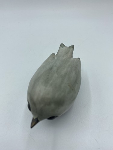 Andersen Design Studio Art Pottery Bird Figurine Gray Signed AD - Picture 11 of 11