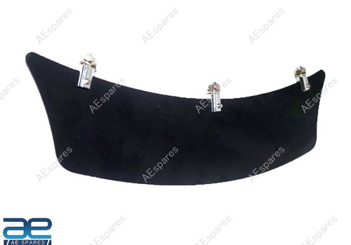 Black Paint Front Mudguard Number Plate+Fitting For Bsa Norton Triumph Ariel @US - Picture 3 of 6