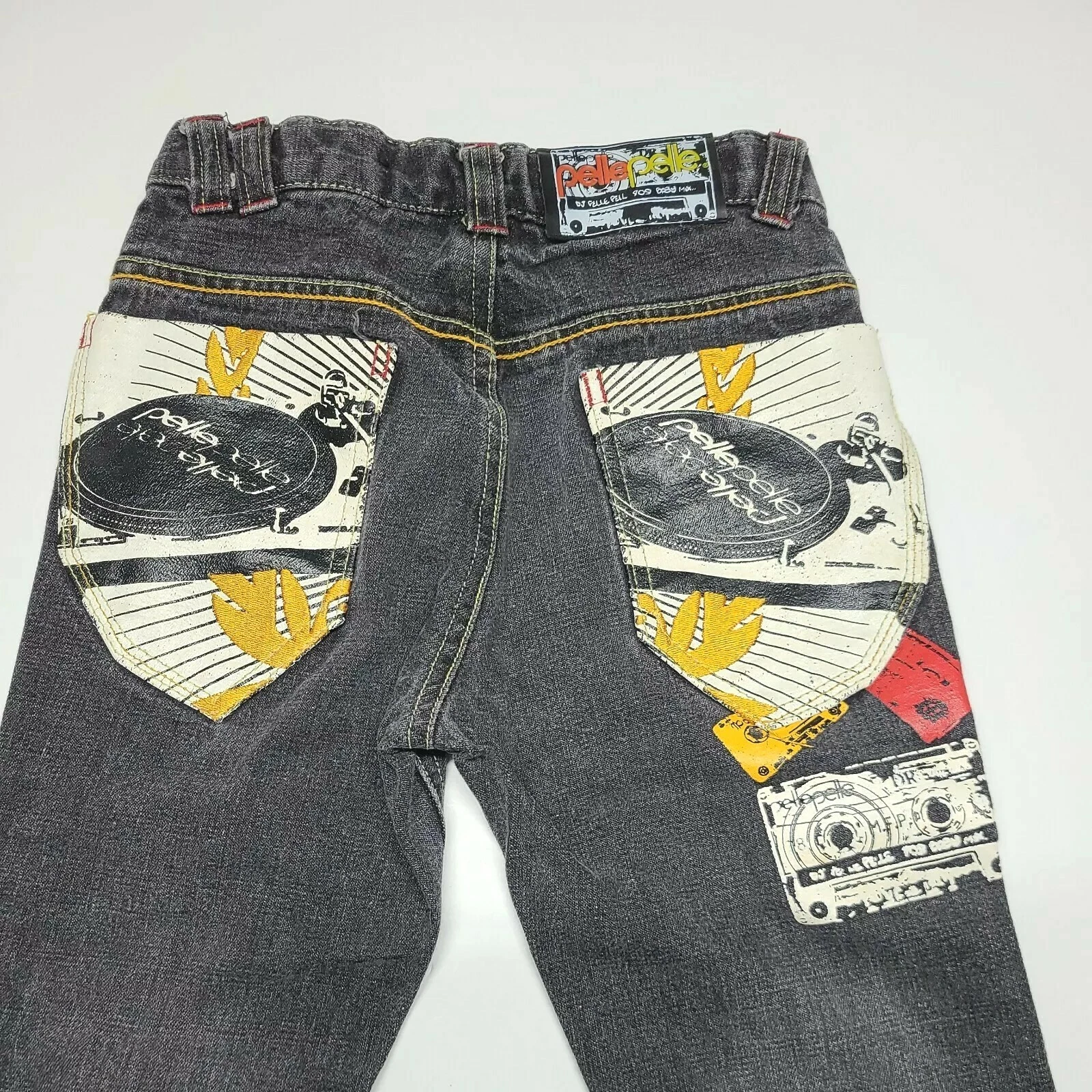 Pelle Pelle Jeans Boys Size 4T Hip Hop Urban Fashion Street Wear Adjust waist