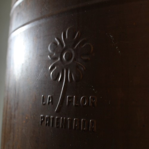 Antiguo FUMIGADOR Sulfatadora de Cobre LA FLOR Patentada Apero España c.1930 - Imagen 4 de 11