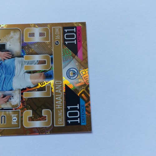 Erling Haaland #CLU6 - Match Attax Extra 2022/23 Hundred 101 100 Club Unbeatable - Picture 2 of 4