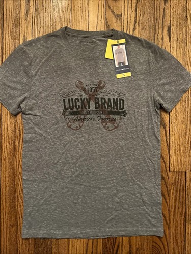 Lucky Brand Men's Graphic Tee Cotton Blend Shirt - Picture 47 of 48