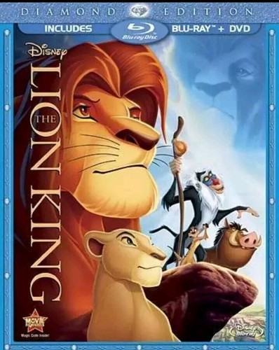 The Lion King [ Diamond Edition Two Disc Blu-ray / DVD Combo ] 1994 Run Time 124
