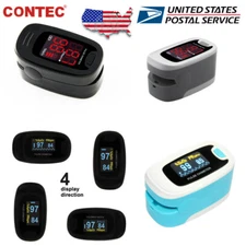 Pulse Oximeter Finger Blood Oxygen Saturation SpO2 Heart Rate Patient Monitor US