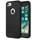 Do APPLE IPHONE 7 WŁÓKNO WĘGLOWE ODPORNE NA WSTRZĄSY ETUI CZARNE WYTRZYMAŁE ETUI NA TELEFON