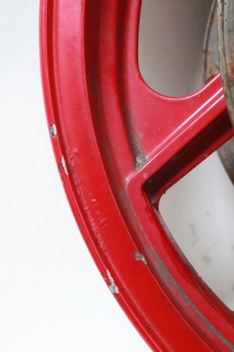 1985-1987  KAWASAKI NINJA 600R 1000R OEM FRONT WHEEL RIM W ROTORS - Picture 14 of 16