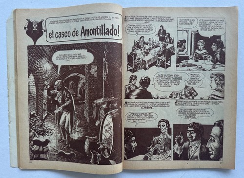 DRACULA GRAN ALBUM TERROR HORROR ARGENTINA EDITORIAL MAZZONE 1973 - Picture 3 of 7