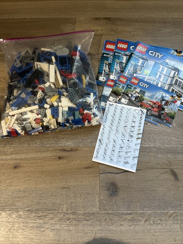 Lego City 60141 Police station 99% Complete Missing 5 Pieces - Picture 2 of 7