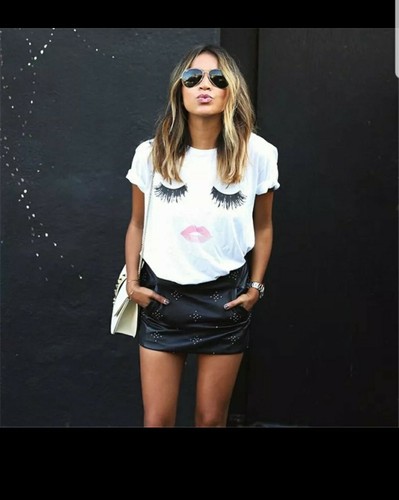 Wimpern t shirt