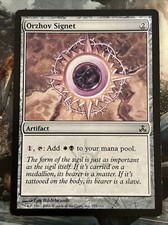 1x Orzhov Signet (155) Guildpact LP MTG Magic the Gathering x1 MKE