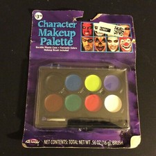 Character Makeup Palette Halloween Costume Multi Color Face Makeup Fun World
