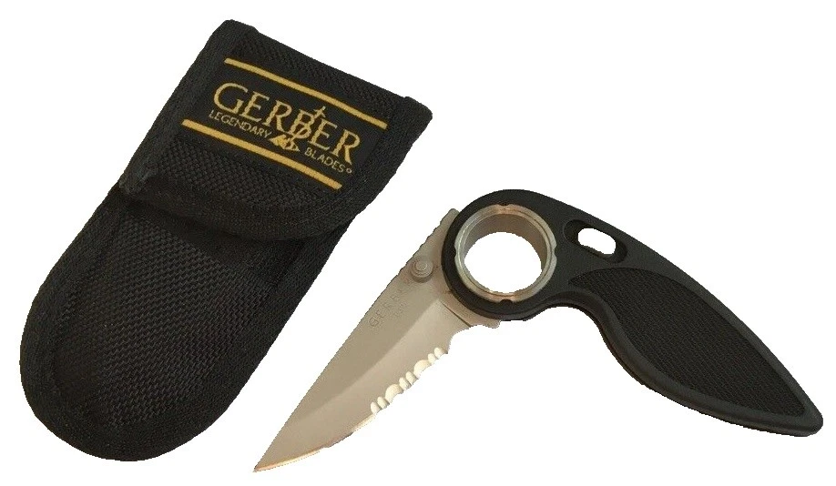 Alça de Plástico Preto Gerber De Facas, Espadas, Lâminas, Armaduras e Acessórios