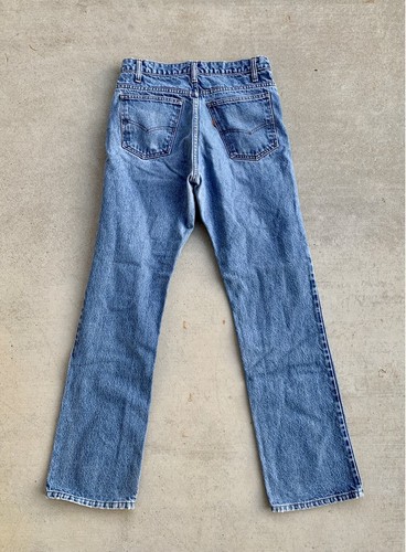Vintage 80s USA Levi's Orange Tab Jeans Medium Wash Size 32x32 No Patch - Picture 4 of 9