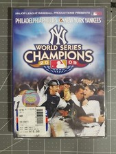 WORLD SERIES 2009 Philadelphia Phillies vs. New York Yankees DVD (NEW! SEALED!)