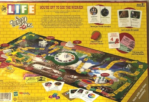 Hasbro El Mago de Oz Edición Coleccionista El Juego de la Vida 2008 Edades 9+ Precintado - Imagen 6 de 12