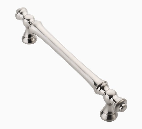 10 Stück 5 Zoll Loch Mitte Massive Schrankgriffe Satin Nickel Schubladengriffe