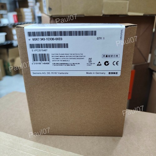 New Siemens 6GK7 343-1EX30-0XE0 Communications processor 6GK7343-1EX30-0XE0 - Photo 5/7