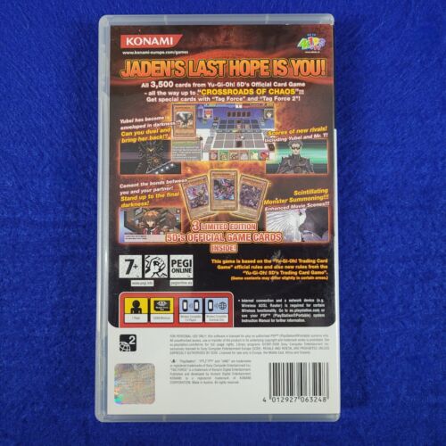 psp YU-GI-OH GX Tagforce Tag Force 3 YUGIOH (NI) (funktioniert in den USA) REGION KOSTENLOSER PAL - Bild 3 von 5