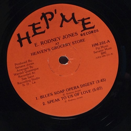 E Rodney Jones-At Heaven's Grocery Store-Hep Me 101-SPOKEN WORD GREAT COPY - Imagen 3 de 4