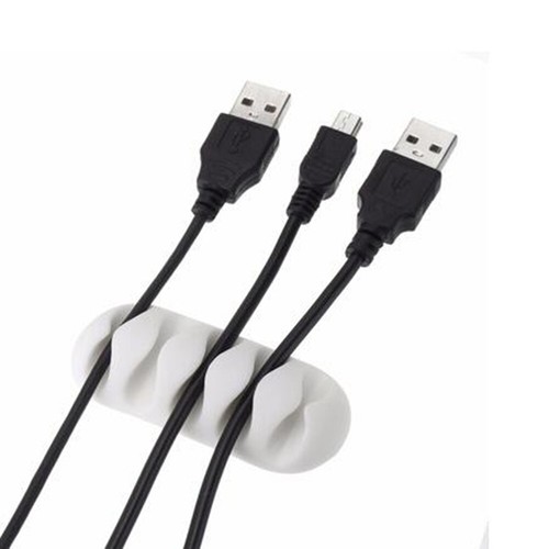 Kabel Halter Management Clip Krawatte Ladegerät Draht Tidy Tisch USB Ordner Uns≌ - Bild 10 von 18