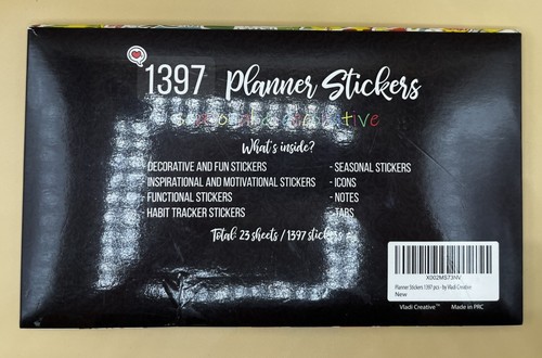 Planner Stickers New Bloom + Mostly Unused Seasonal/Decorative Folder 1397 READ - Picture 3 of 7