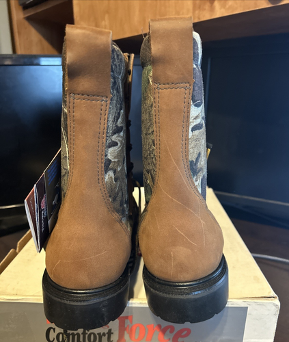 RED WING 4424 Size 9 E3 ST Thinsulate EH Men Work Hiking Boots Camo USA - Picture 5 of 11