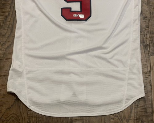 Freddie Freeman SIGNED Authentic Nike Atlanta Braves Jersey w MLB COA ~ 2021 WS - Imagen 6 de 13