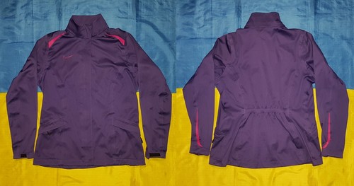 ●✿ CHAQUETA NIKE GOLF STORM FIT CREMALLERA COMPLETA PÚRPURA TALLA MUJER ADULTO L ✿● - Imagen 1 de 11