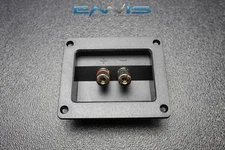 (1)  SQUARE SPEAKER JACK TERMINAL CUP SCREW SPEAKER SUBWOOFER BOX TCSB