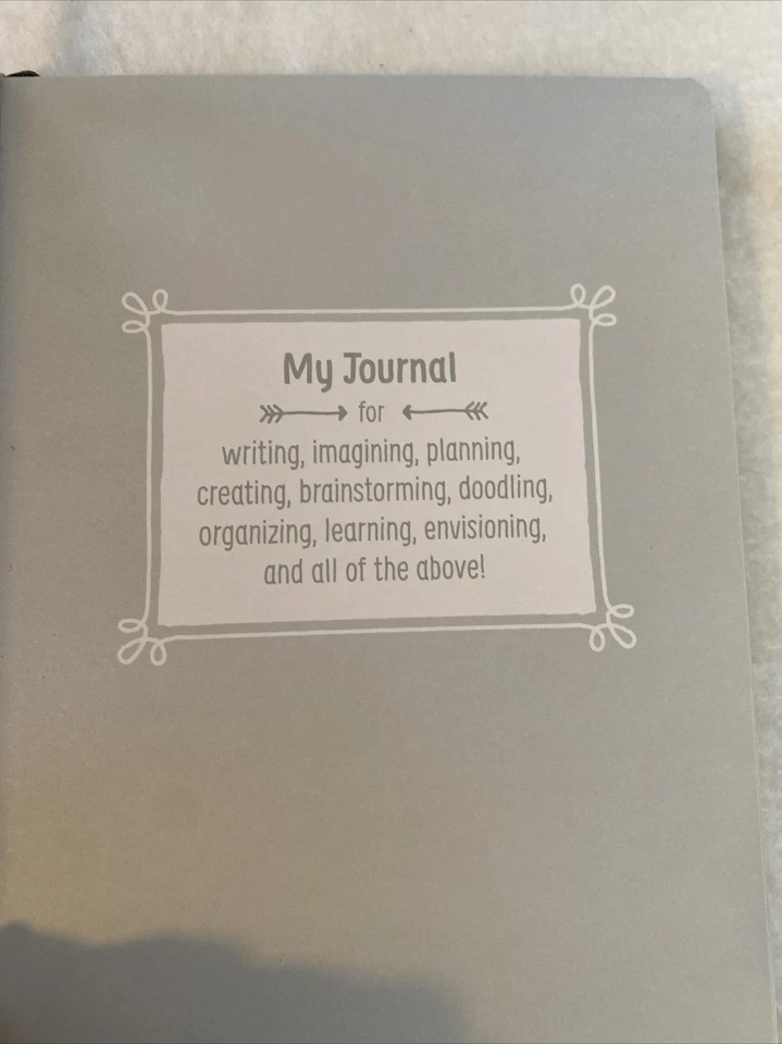 The Inspire Journal Art Insight Motivate & Stimulate Creativity Gray NEW - Image 4 of 4